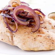 Рецепт Маринованный красный лук в винном уксусе