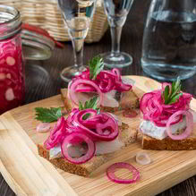 Рецепт Маринованный красный лук