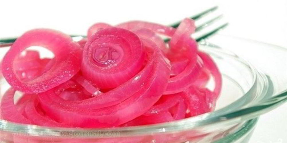 Рецепт маринованный лук