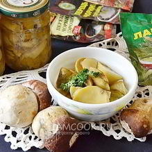 Рецепт Маринованные белые грибы