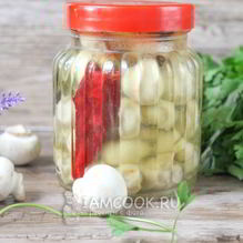 Рецепт Маринованные белые шампиньоны