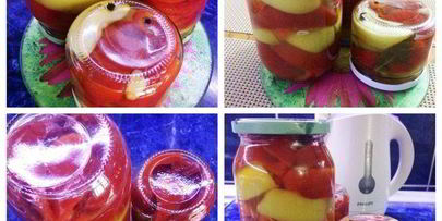 маринованные гогошары с медом и яблоком