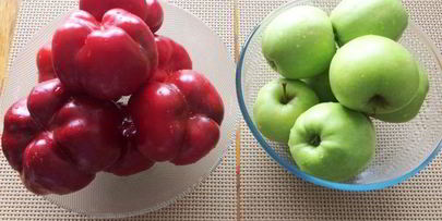 маринованные гогошары с медом и яблоком