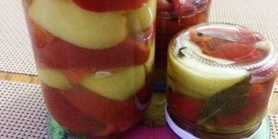 маринованные гогошары с медом и яблоком