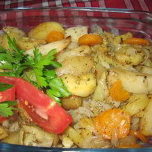 Рецепт Маринованные и запеченные овощи