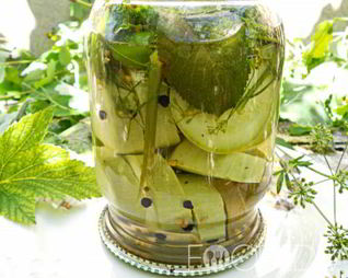 Маринованные кабачки для ленивых