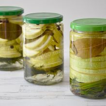 Рецепт Маринованные кабачки пальчики оближешь