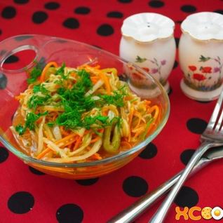 Маринованные кабачки по-корейски