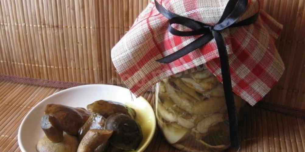 Рецепт маринованные маслята на зиму