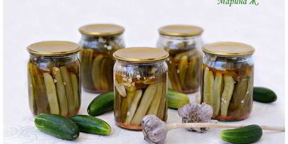 маринованные огурчики в собственном соку