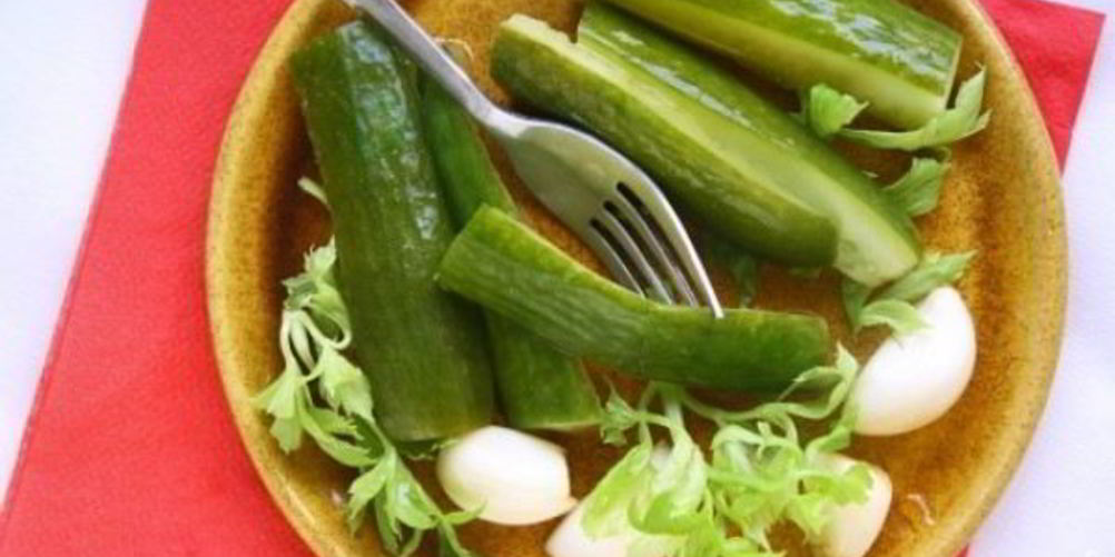Рецепт маринованные огурцы без уксуса