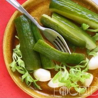 Маринованные огурцы без уксуса