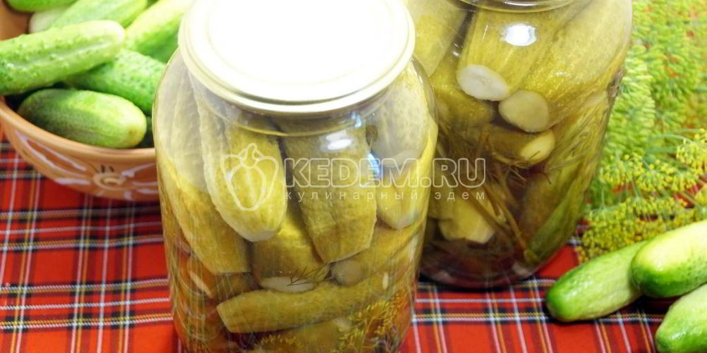 Рецепт маринованные огурцы на зиму в банках