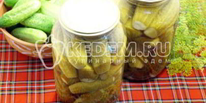 маринованные огурцы на зиму в банках