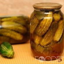Рецепт Маринованные огурцы с кетчупом