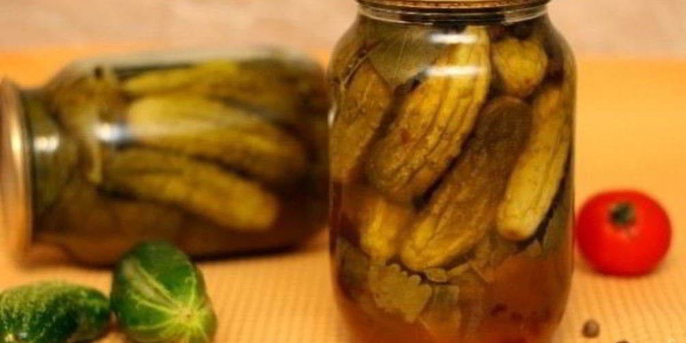 Рецепт маринованные огурцы с кетчупом