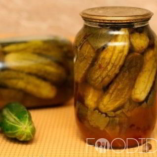 Маринованные огурцы с кетчупом