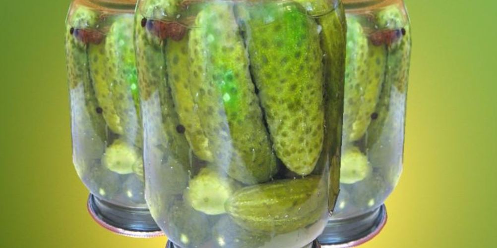 Рецепт маринованные огурцы с лимонной кислотой в литровых банках