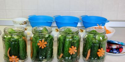 маринованные огурцы стерилизованные