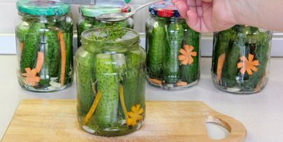 маринованные огурцы стерилизованные
