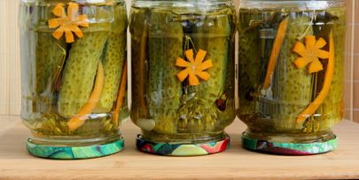 маринованные огурцы стерилизованные