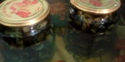 маринованные опята с гвоздикой