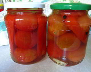 Маринованные помидоры без кожицы