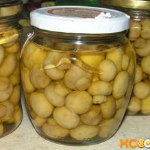 Рецепт Маринованные шампиньоны, закрытые на зиму