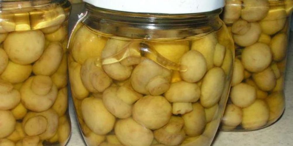 Рецепт маринованные шампиньоны, закрытые на зиму