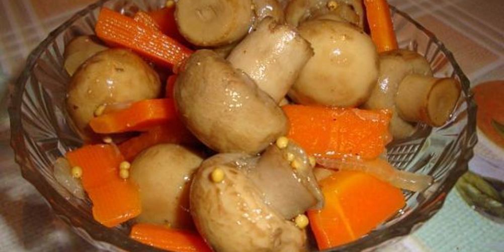 Рецепт маринованные шампиньоны