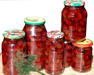 Маринованные сливы на зиму Пряные