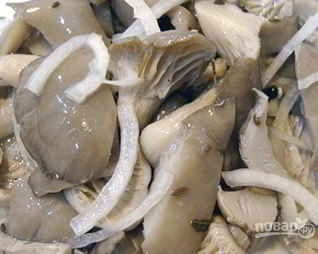 Маринованные вешенки