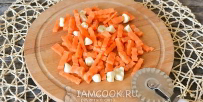 морковь, маринованная на зиму