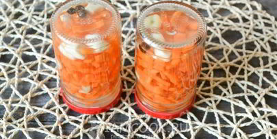 морковь, маринованная на зиму