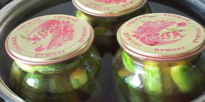 огурцы маринованные с кетчупом чили