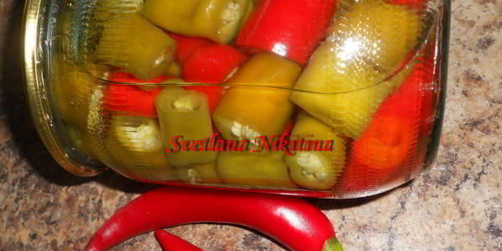 Рецепт перец маринованный