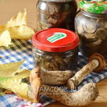 Рецепт Подосиновики маринованные на зиму без стерилизации