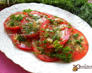 Помидоры маринованные за 30 минут