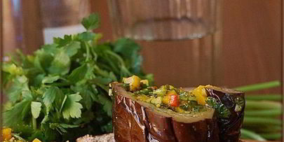 пряные маринованные баклажаны