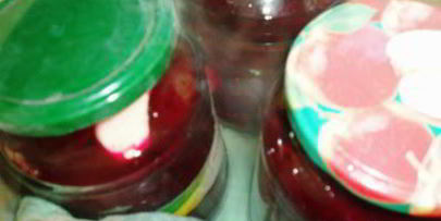 свекла маринованная в яблочном соке