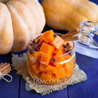 Тыква маринованная