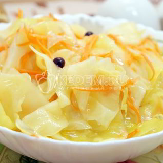 Вкусная маринованная капуста