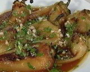 Запеченный маринованный перчик