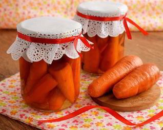 Морковь на зиму в банках