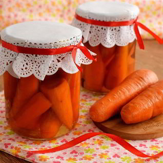 Морковь на зиму в банках