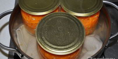 морковь с чесноком на зиму