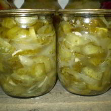 Рецепт Огурчики с луком на зиму