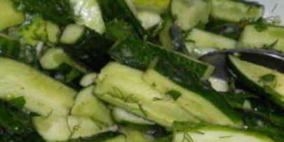 огурцы в чесночном соусе на зиму