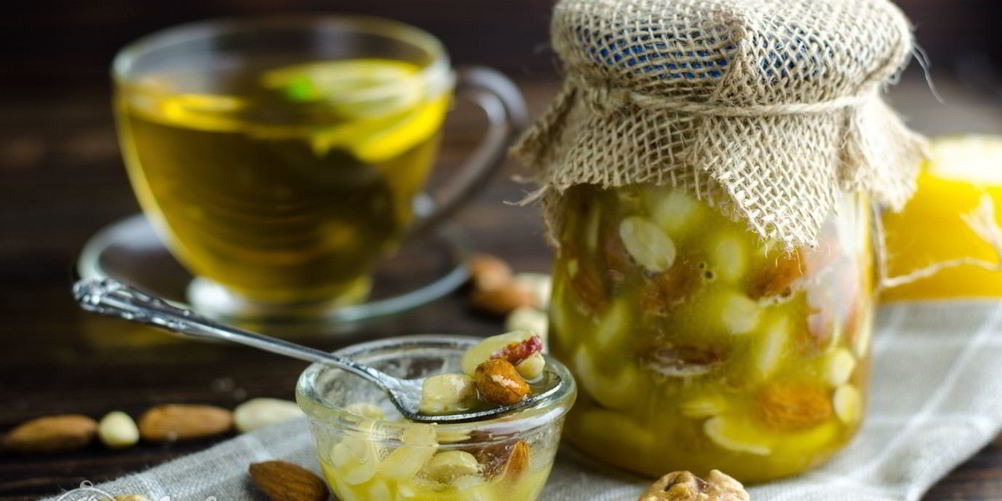 Рецепт орехи с медом