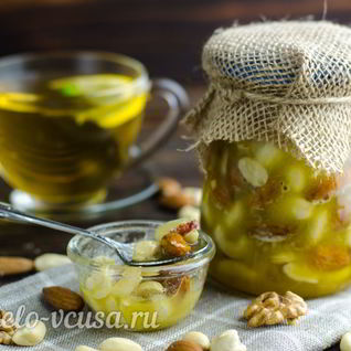 Орехи с медом